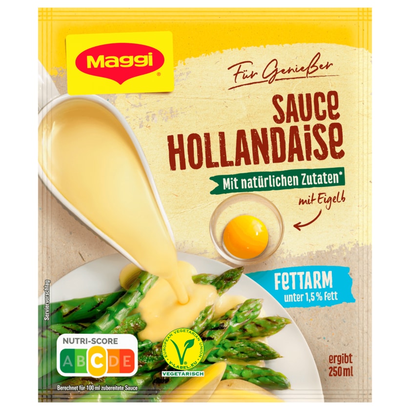Maggi für Genießer Sauce Hollandaise fettarm, ergibt 250ml